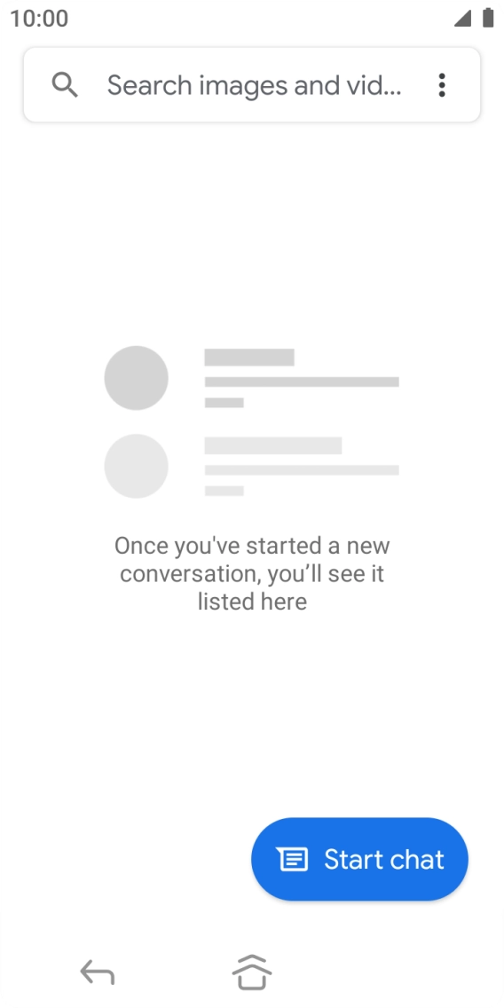 Press Start chat. Press Start chat.