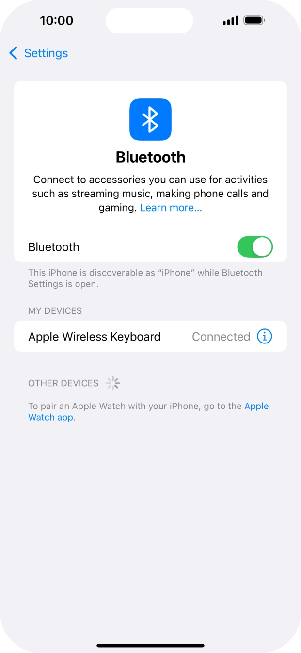 Slide your finger upwards starting from the bottom of the screen to return to the home screen.