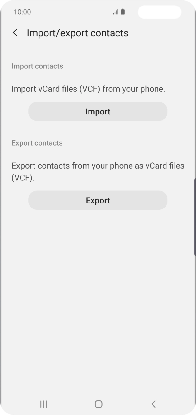 Press Import.
