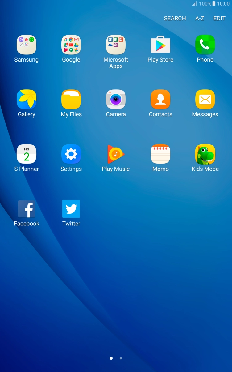 Press Play Store.