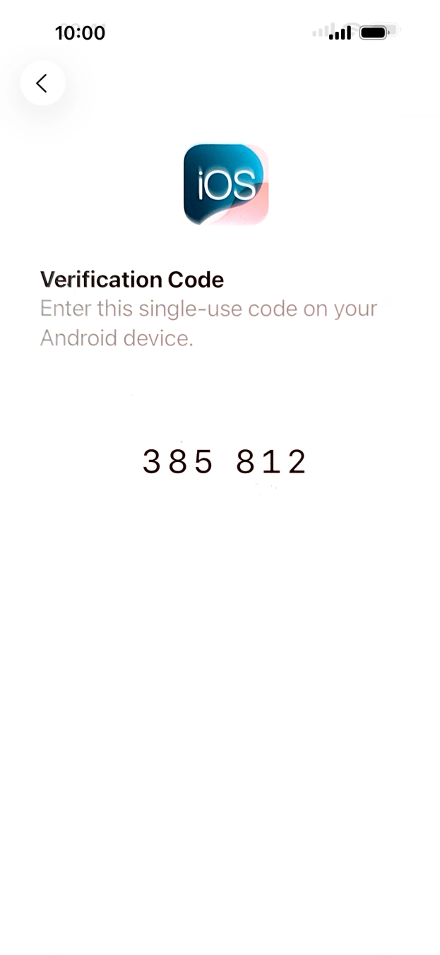Follow the instructions on the screen and in the 'Move to iOS' app to transfer the content from the Android phone to your phone and set up your phone and prepare it for use.