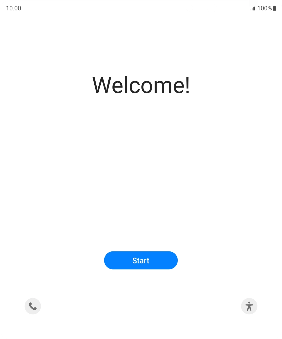 Press Start.