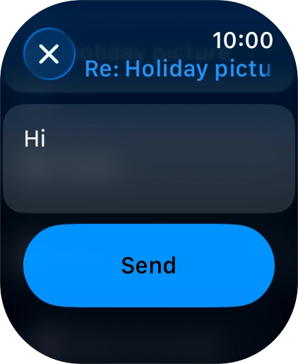 Press Send.