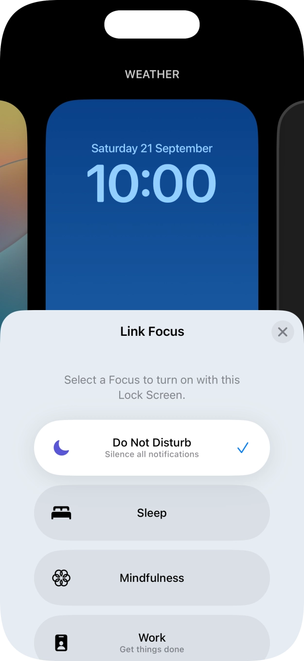 Press the close icon. Press the close icon.
