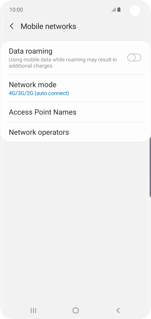 Press Access Point Names. Press Access Point Names.