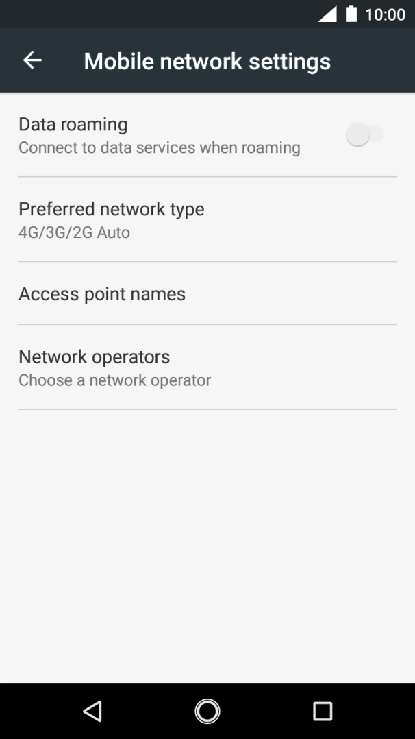 Press Network operators. Press Network operators.