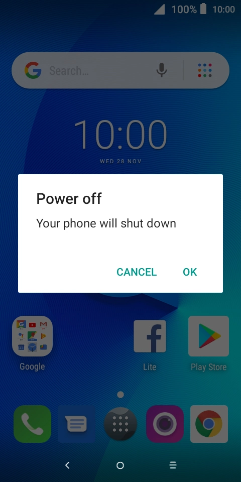 Press OK.