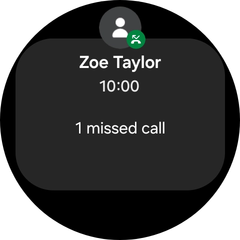 Press the required notification to open it.