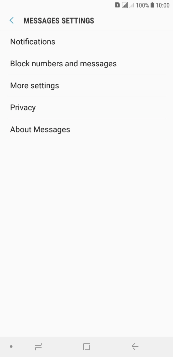 Press More settings. Press More settings.