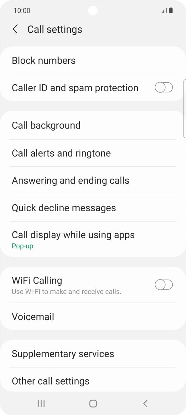 Press Voicemail. Press Voicemail.