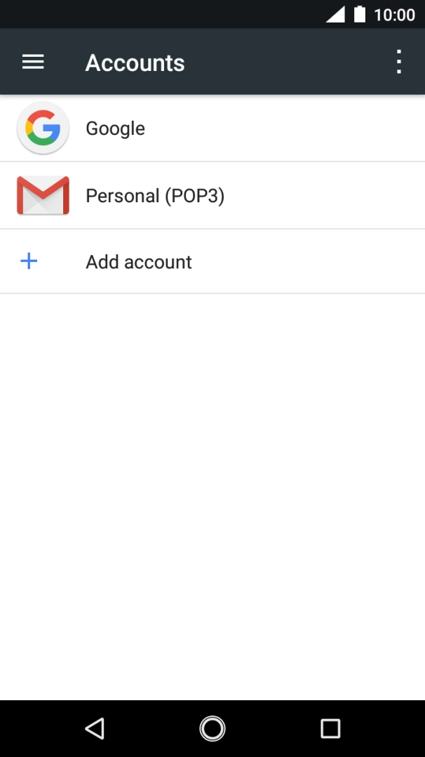 Press the Home key to return to the home screen. Press the Home key to return to the home screen.