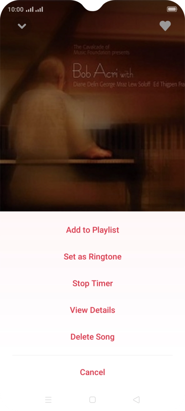Press Add to Playlist.