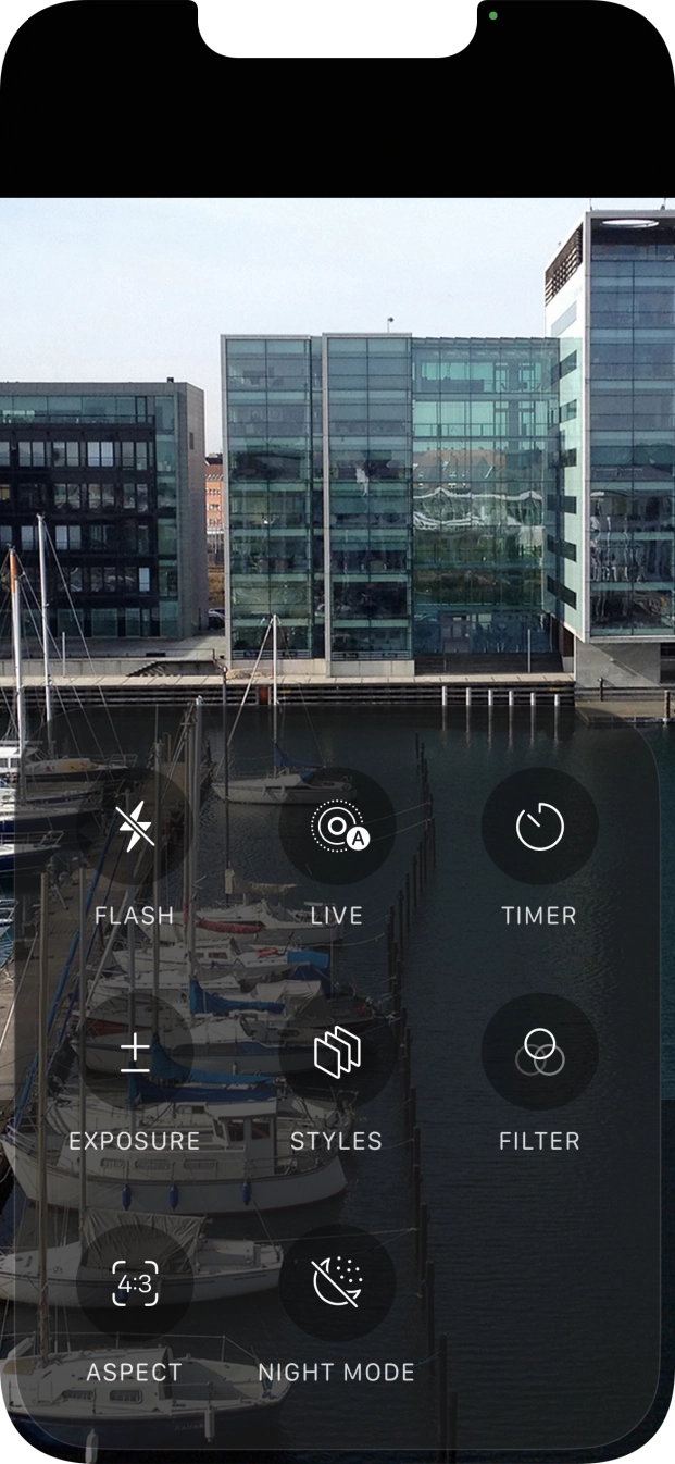 Press the required setting and follow the instructions on the screen to use the selected function.