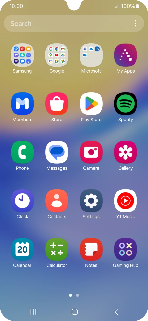 Press Play Store.
