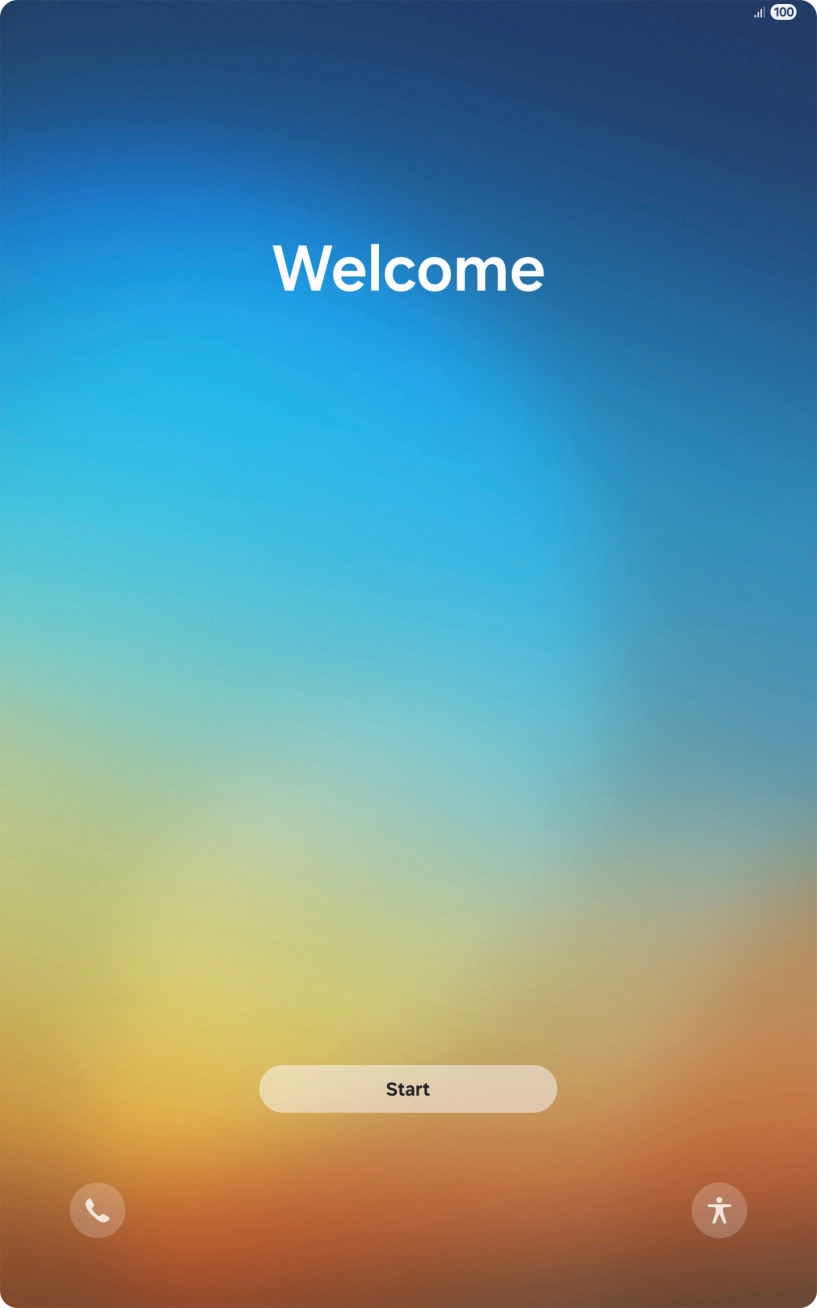 Press Start.