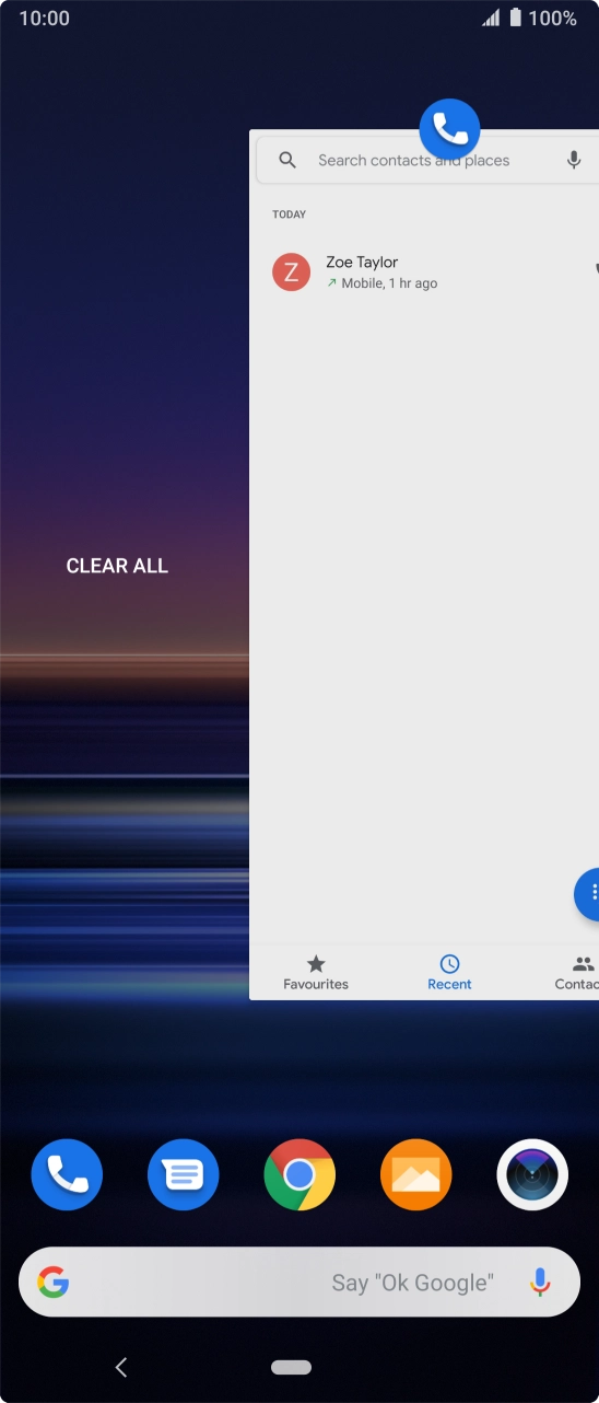 Press CLEAR ALL. Press CLEAR ALL.