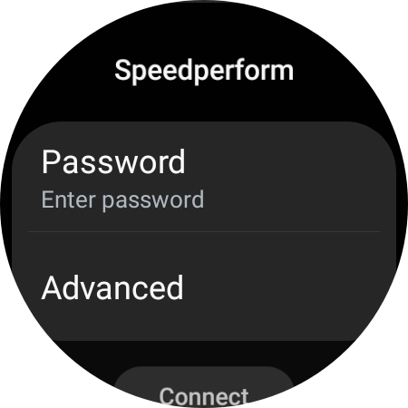 Press Password.