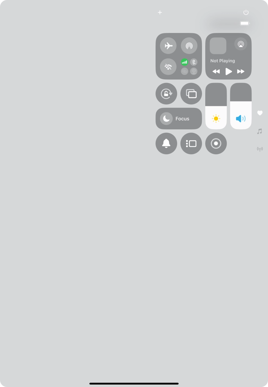 Press the screen recording icon to start the recording.