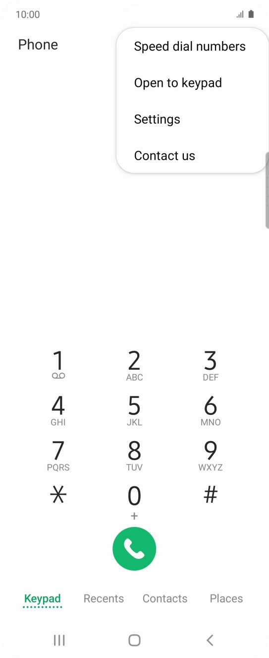 Press Settings. Press Settings.