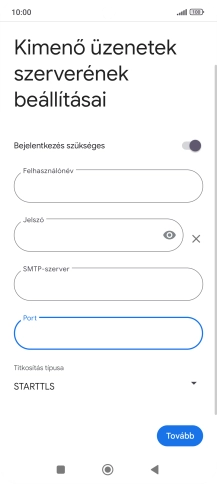 Nyisd le a „Titkosítás típusa” alatt legördülő menüt.