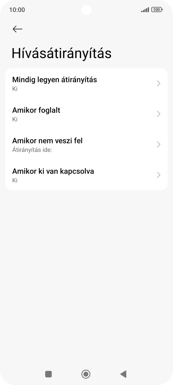 A befejezéshez, és ahhoz, hogy visszatérhess a főképernyőhöz, nyomd meg a főgombot.