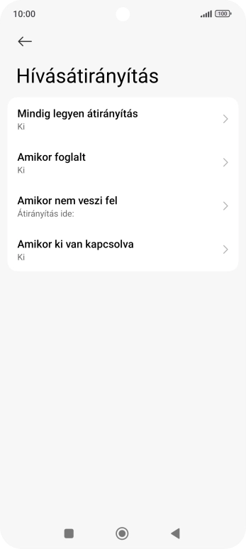 A befejezéshez, és ahhoz, hogy visszatérhess a főképernyőhöz, nyomd meg a főgombot.
