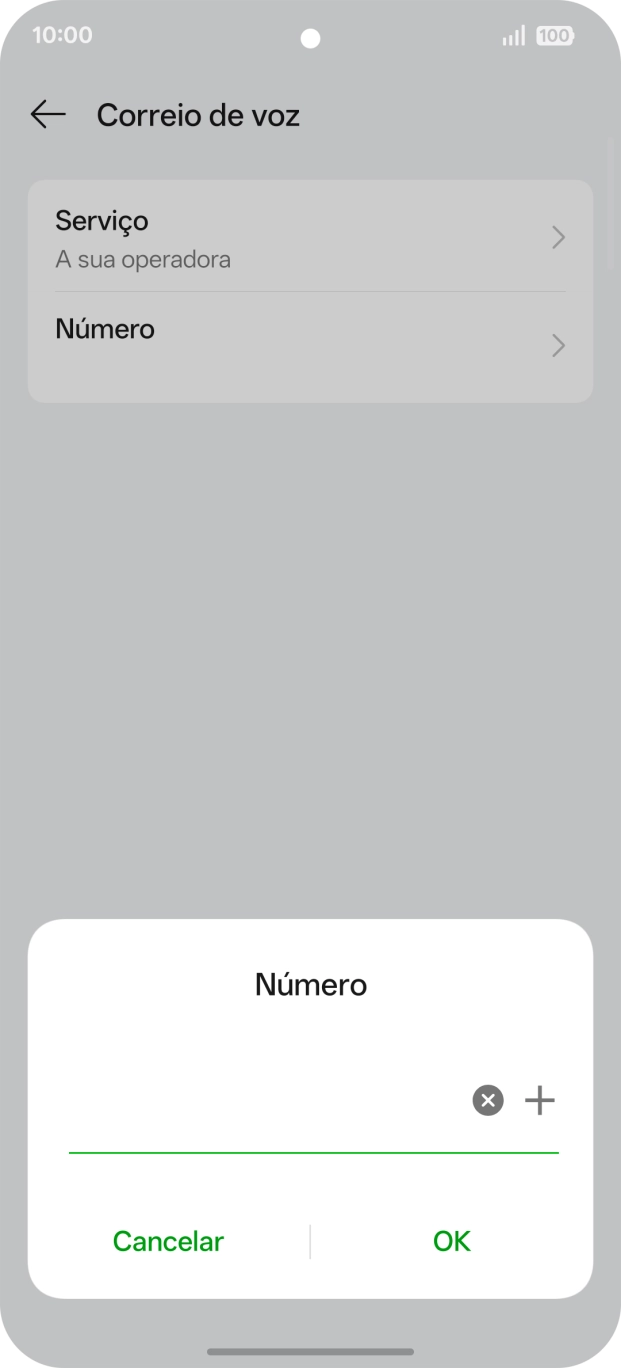 Introduza 123 e prima OK.