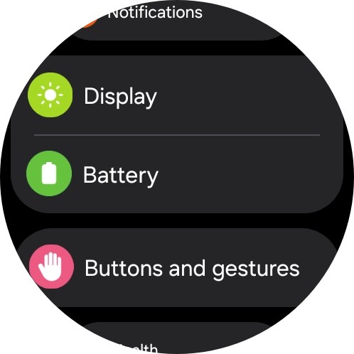 Press Buttons and gestures.