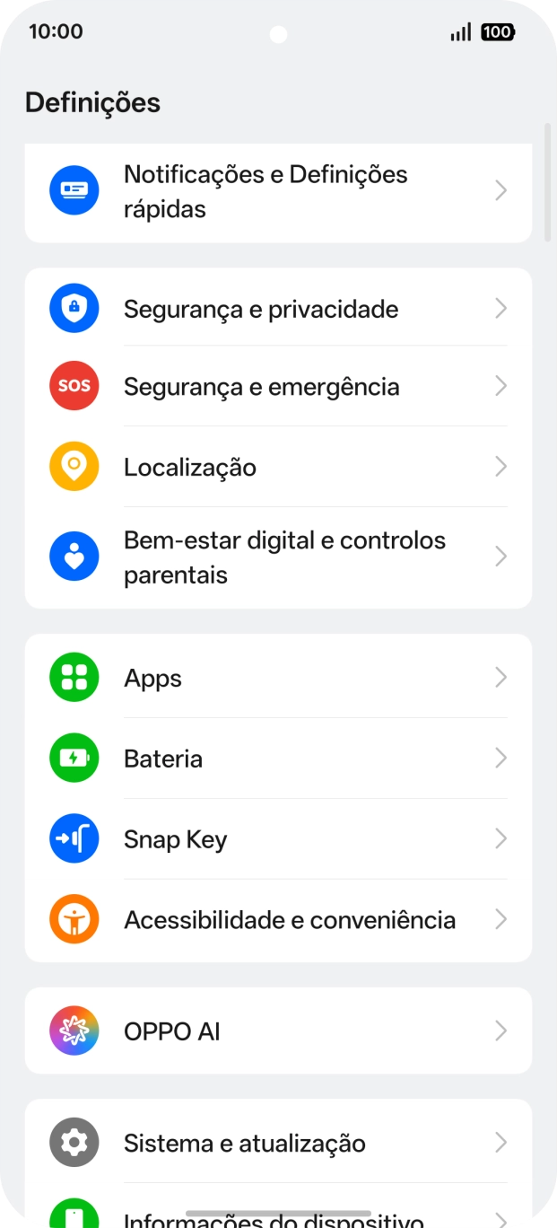 Prima Segurança e privacidade.