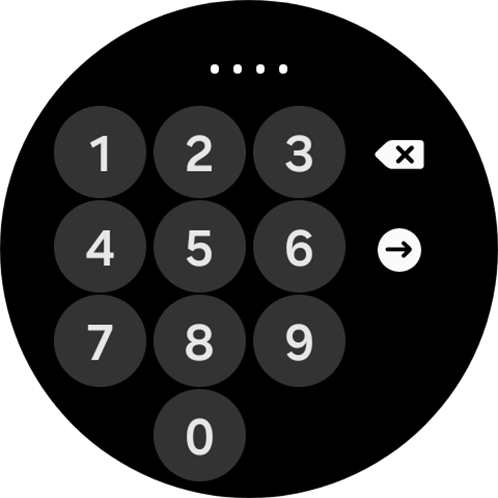 Key in the required PIN and follow the instructions on the screen to create a PIN as lock code.