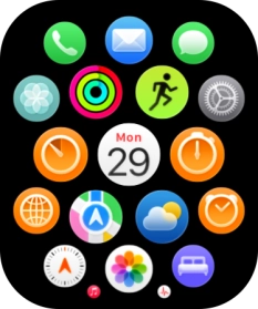 Press the email icon.