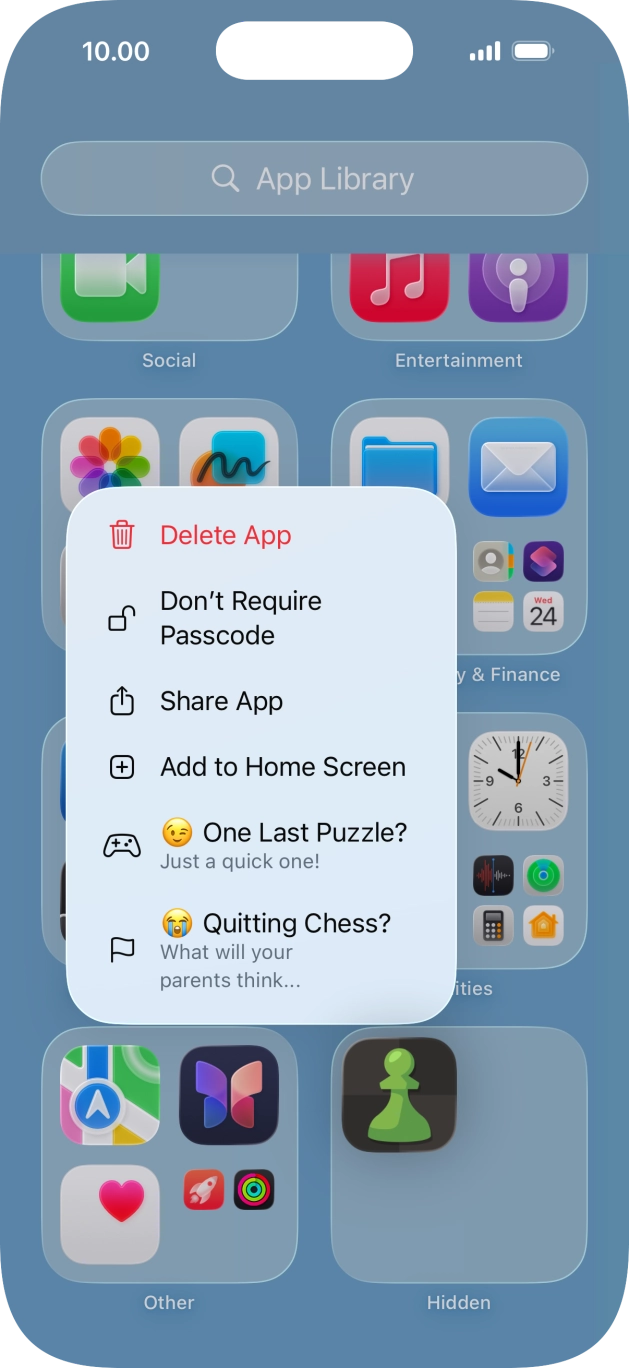Press Don't Require Passcode.