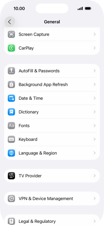 Press Background App Refresh. Press Background App Refresh.