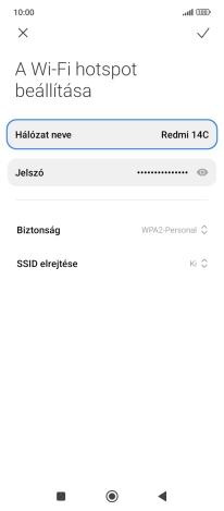 Válaszd a Biztonság lehetőséget.