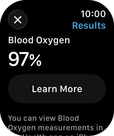 Your result is displayed on the screen. Your result is displayed on the screen.