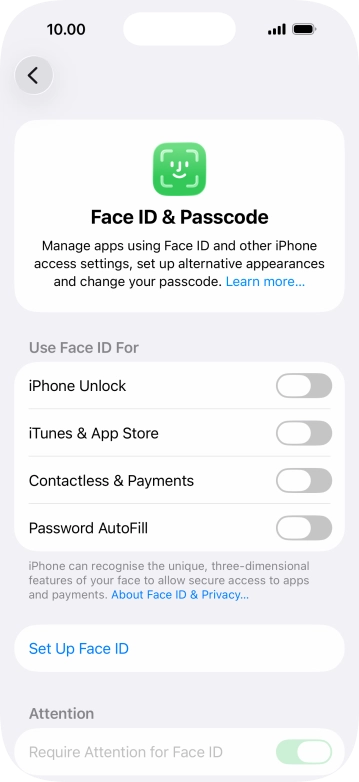 Slide your finger upwards starting from the bottom of the screen to return to the home screen.