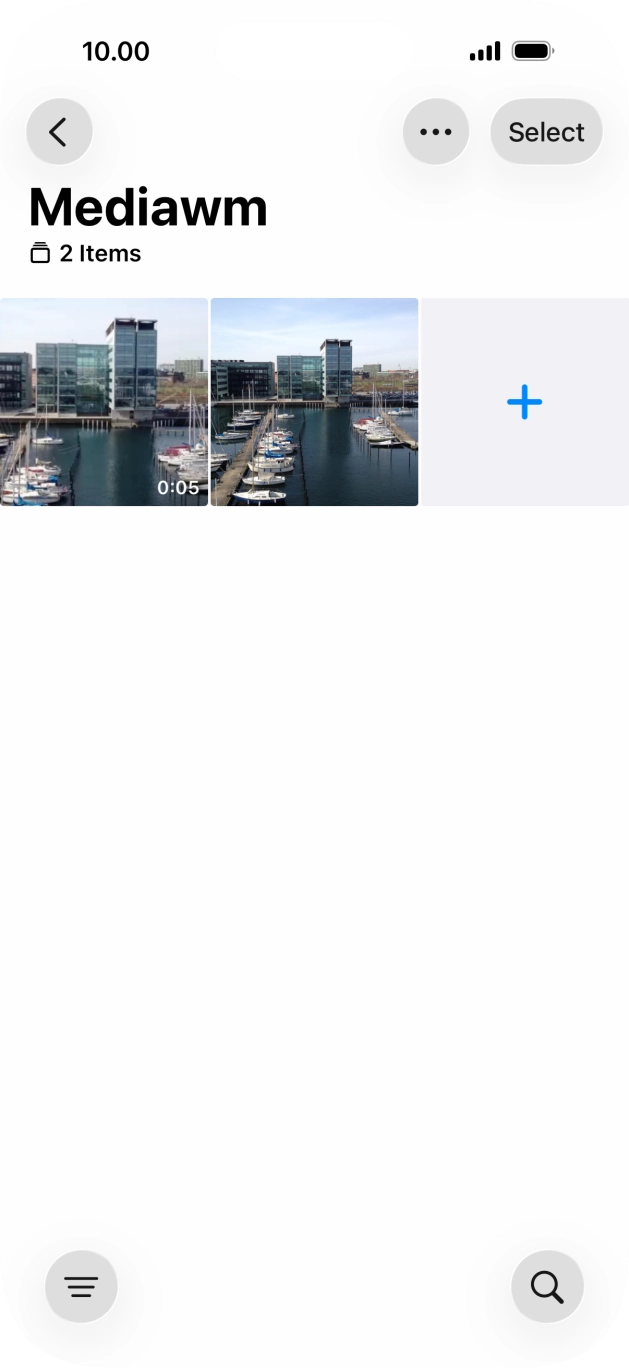 Open the app or screen you want to record.