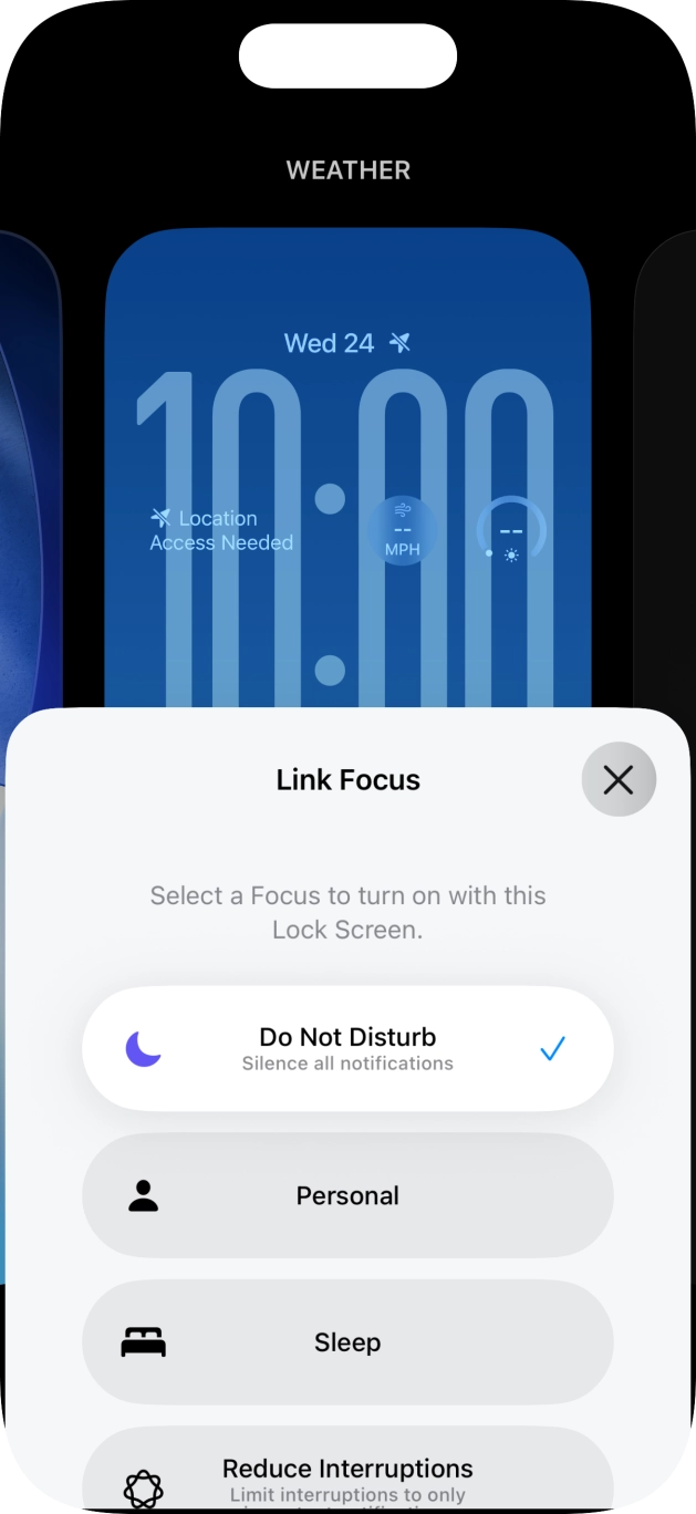 Press the close icon. Press the close icon.