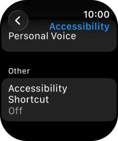 Press the required category below 'Other' and follow the instructions on the screen to select the required settings.