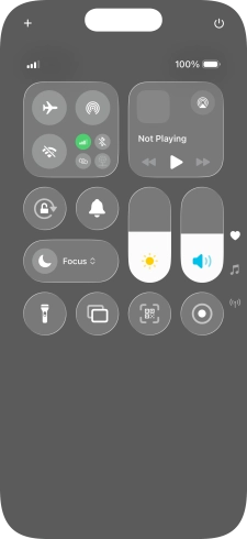 Press the screen recording icon to start the recording.