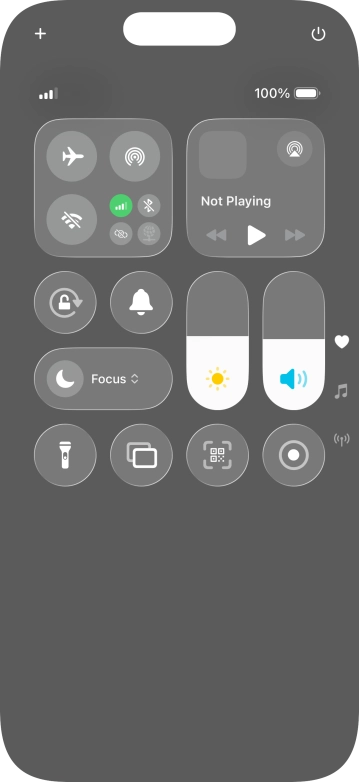 Press the screen recording icon to start the recording.