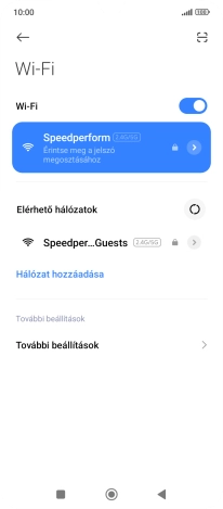 A befejezéshez, és ahhoz, hogy visszatérhess a főképernyőhöz, nyomd meg a főgombot.