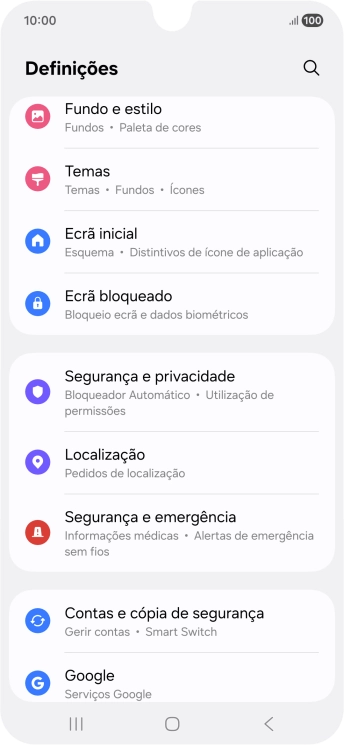 Prima Segurança e privacidade.