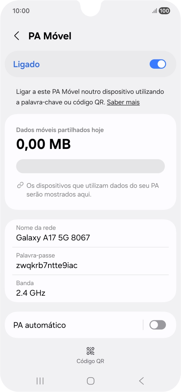 Prima a tecla de início para terminar e voltar ao ecrã inicial.