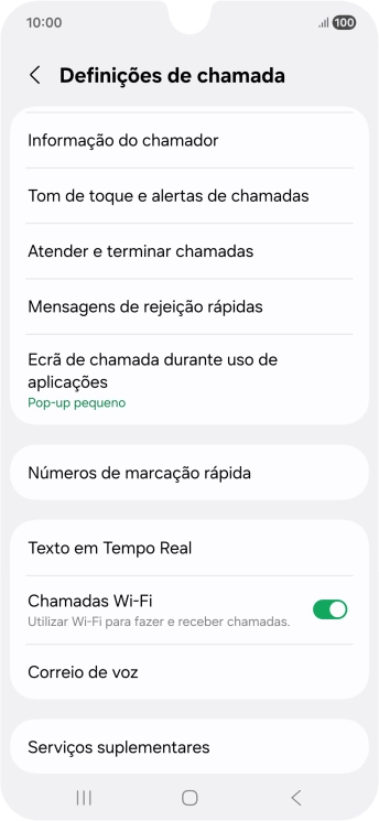 Prima Correio de voz.
