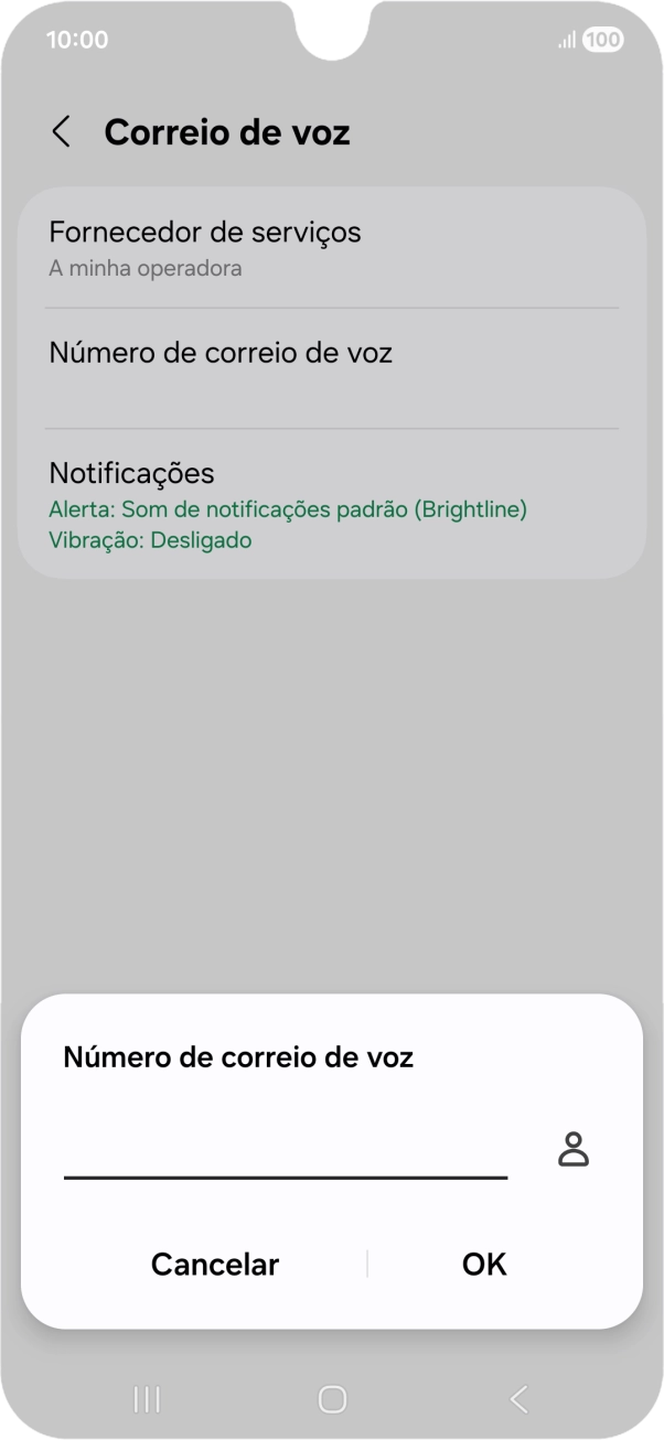 Introduza 123 e prima OK.