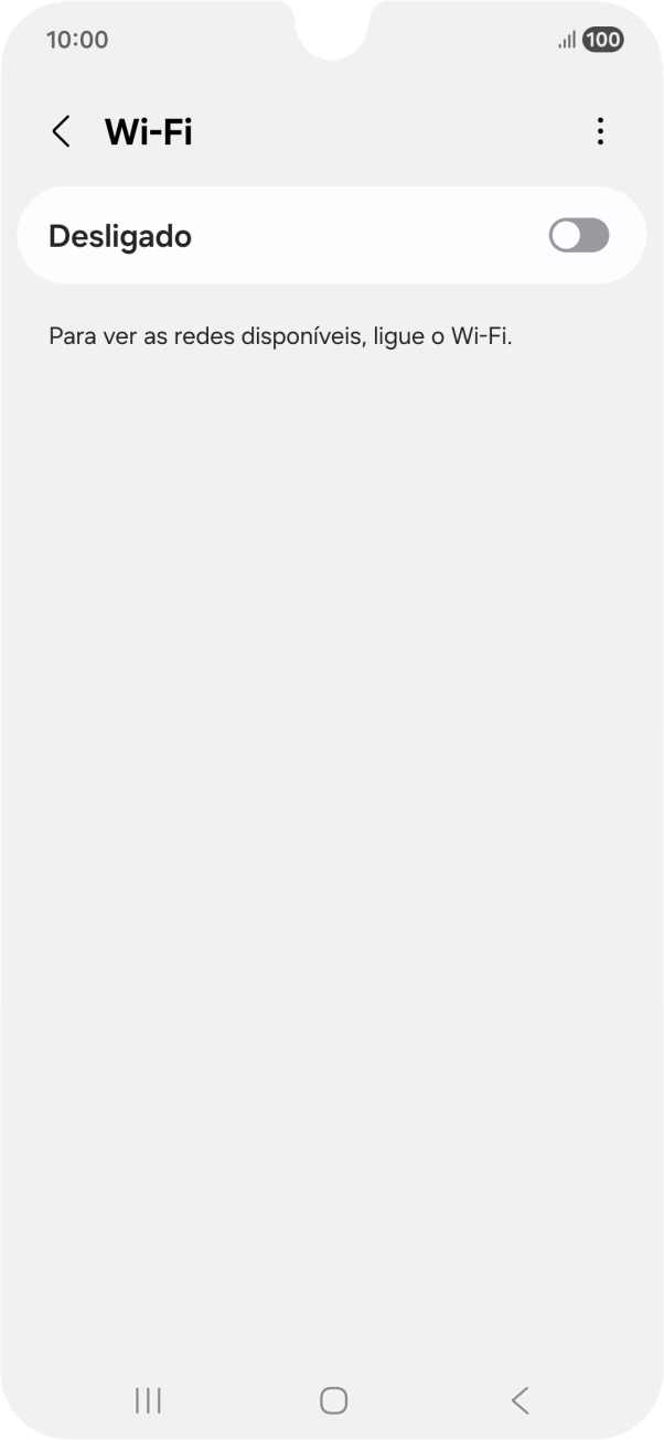 Prima o indicador para ativar a função.