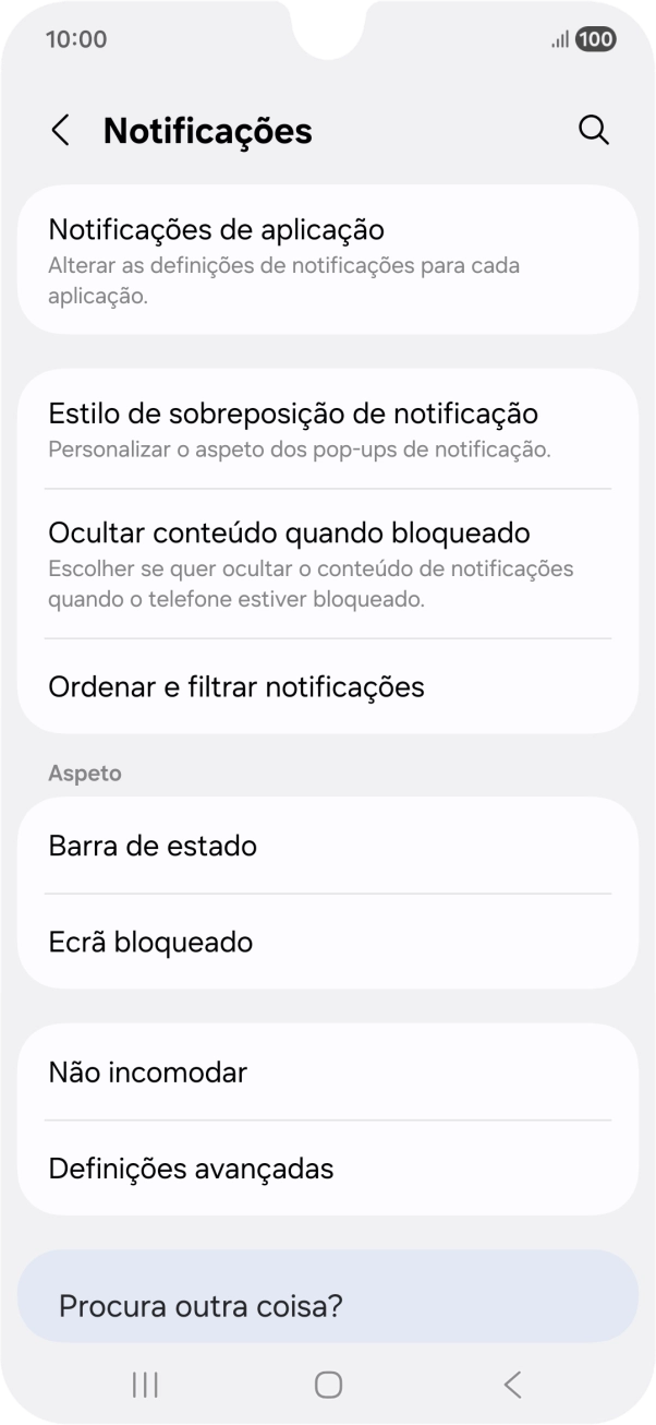 Prima Notificações de aplicação.