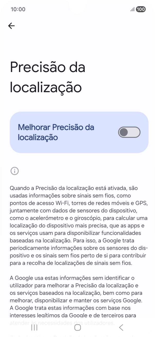 Se premir o indicador junto a 