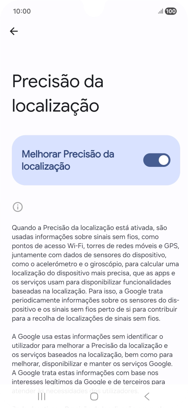 Se premir o indicador junto a 